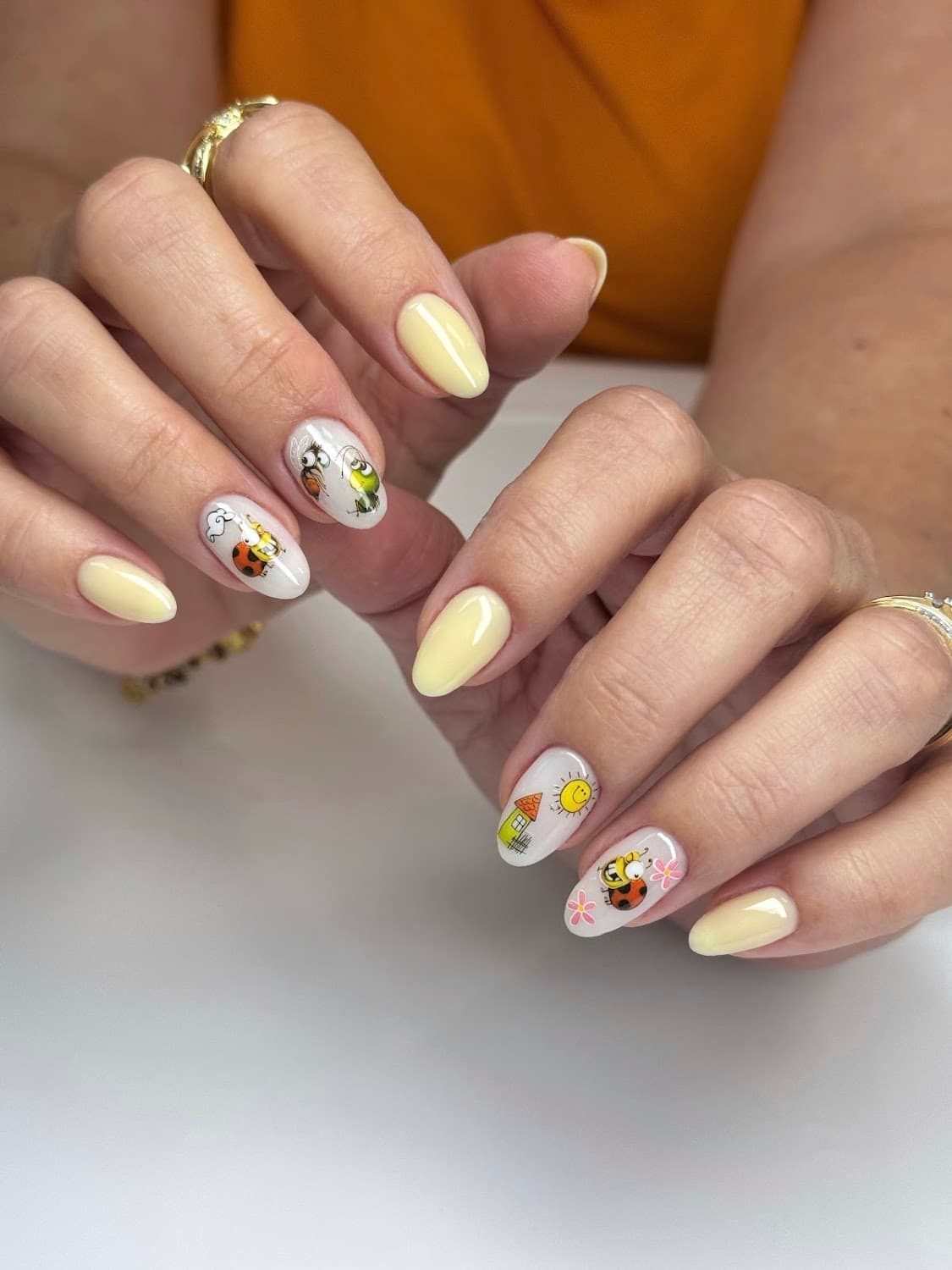 Long pink gel set